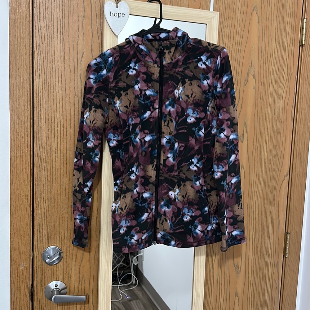 Floral running jacket
